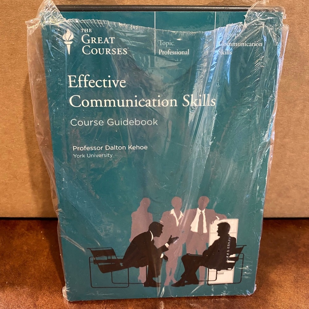 The Great Courses Effective Communication Skills DVD 4-Disc‎ Set Dalton Kehoe